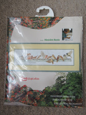 LANARTE COUNTED CROSS STITCH KIT - 34287, BIRDS