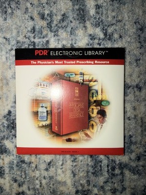 PDR Electronic Library The Physician's Most Trusted Prescribing Resource CD-ROM