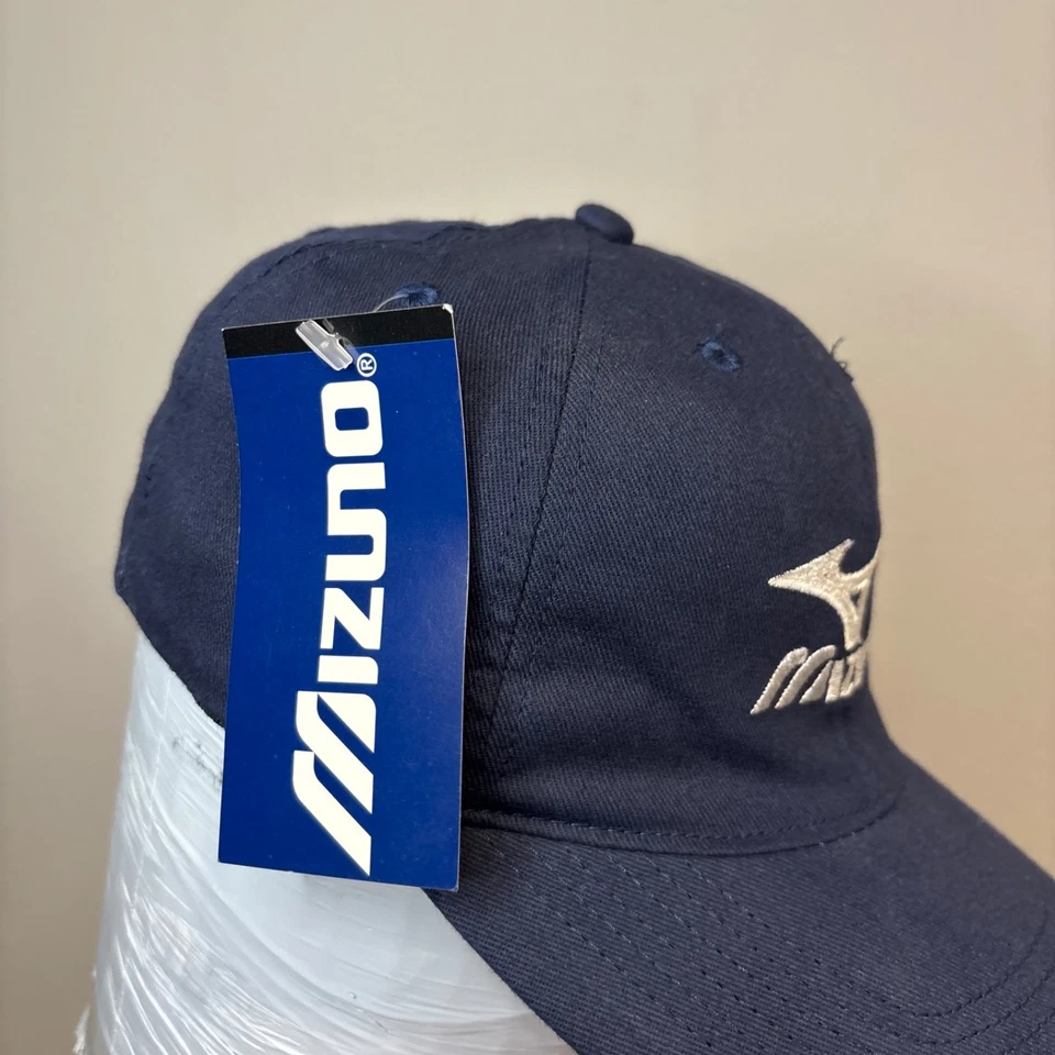Gorra ajustada Mizuno años 90 nueva con etiquetas azul blanco talla mediana grande Foto 2 de 4