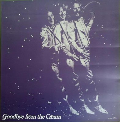 2 x Cream Goodbye Promo Poster (Brand New Universal Poster) Baker Clapton Bruce