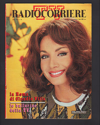 RADIOCORRIERE 44/1966 OLMI MELISSA SQUARZINA ANTOINE GINO LANDI MOPLEN BRAMIERI