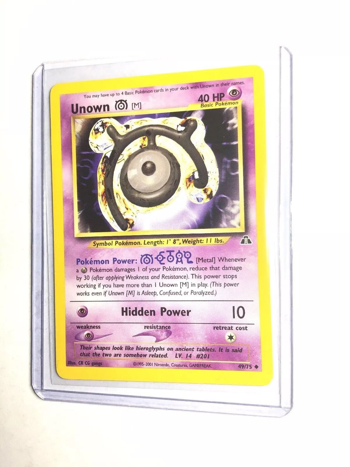 unown 69/75 Values - MAVIN