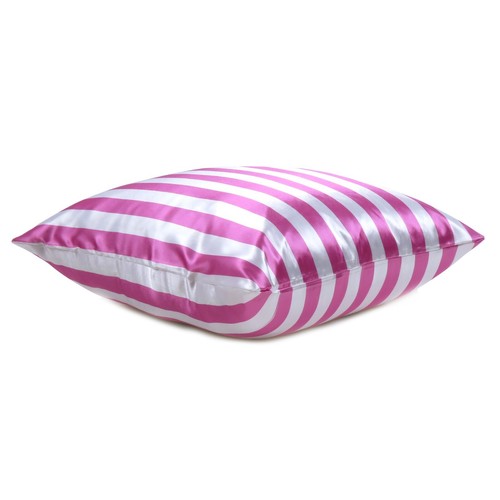 Cushion Cover Home Decorative Pillow Covers Soft Satin Striped Throw Pillows 5Pc - Picture 35 of 135