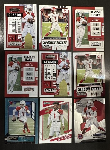 Lot De Cartes De Sport – Cardinals De L'Arizona – Patch, Argent, Optique Violette – Benson, Murray – NEUF