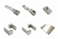 PLAIN IRON BASE/SPRING DECK/SIDE PLATE/UPRIGHT TATTOO MACHINE FRAME PARTS 8-32