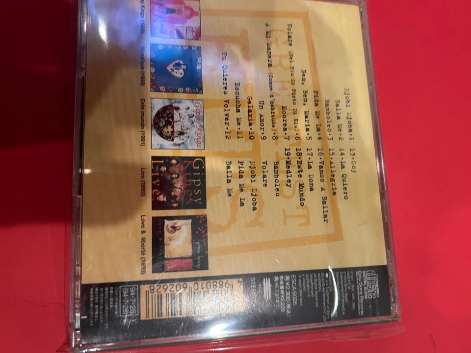 GIPSY KINGS GREATEST HITS EPIC ESCA6026 JAPAN edition cd release - Image 2 of 3