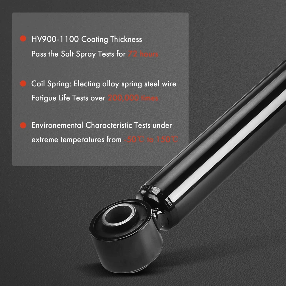 Conjunto completo de puntal trasero y resorte helicoidal de 2 piezas para Mitsubishi Galant 1999-2003 Foto 4 de 4