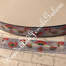 Unicorn foe unicorn elastic unicorn hair ties Lularoe foe inspired unicorn- 5/8