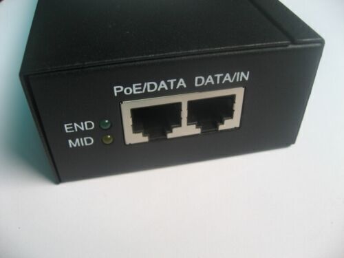 SUPLET LAS60-57CN-RJ45 56V 60W 1.07A Haikang z kablem zasilającym moduł zasilania POE - Zdjęcie 3 z 5