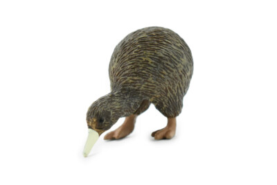 Kiwi Bird, Realistic Toy Figure, Model, Replica, Statue 2 1/2