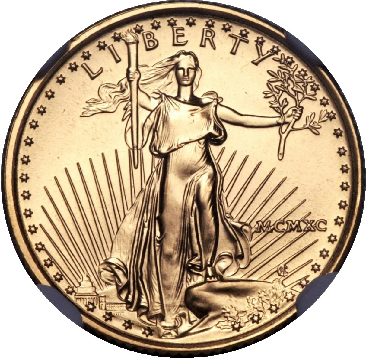 American Eagle 1990 Gold Bullion Coins