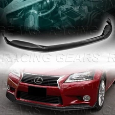 CARBON STYLE FRONT BUMPER SPOILER SPLITTER LIP FIT 13-15 LEXUS GS350 GS450 BASE