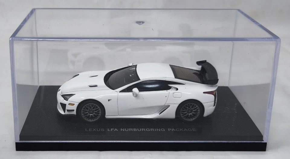 PAQUETE EBBRO 1:43 LEXUS LFA NURBURGRING BLANCO 44637 JDM Foto 2 de 4