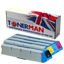 Toner per OKI C931 C931DN C931DNW 38.000 pagine ea set completo Regno Unito Reman.