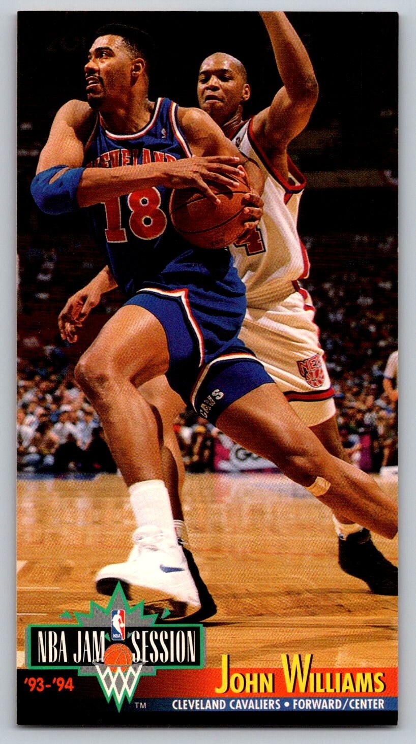 1993-94 Fleer NBA Jam Session - John Williams #44