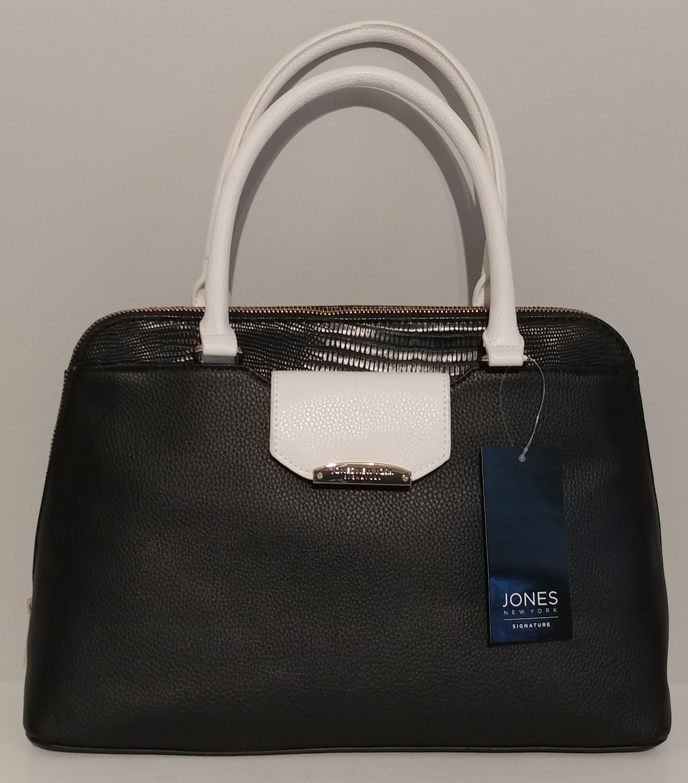 NEW!! Jones New York Signature Anna Black Handbag