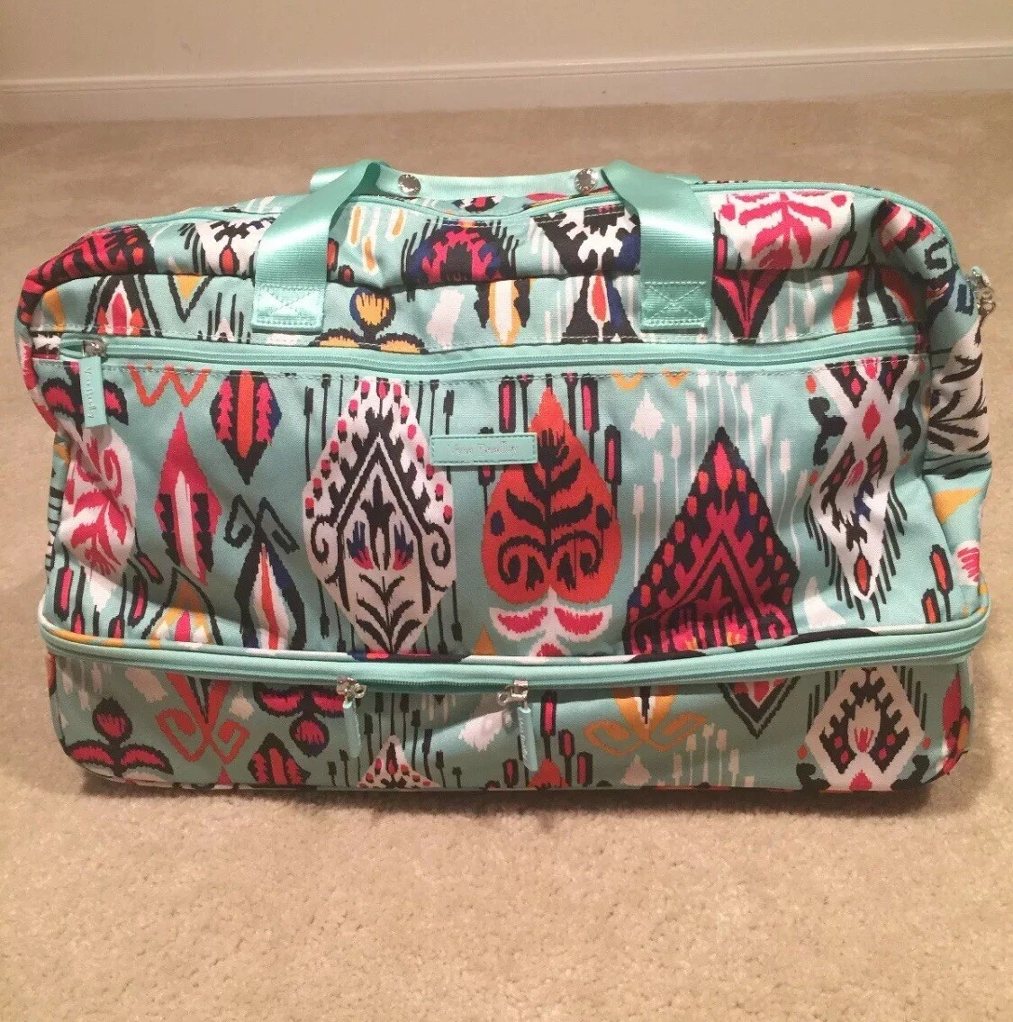 Lighten up wheeled sale carry on vera bradley