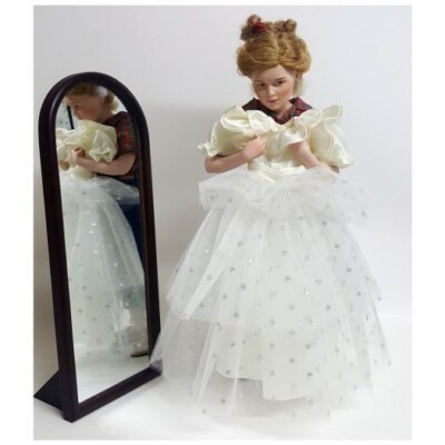 norman rockwell prom dress doll PROM DRESS DOLL DANBURY MINT INSPIRED BY NORMAN ROCKWELL SATURDAY EVENING POST