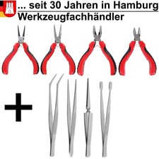 Mini Zangen Pinzetten Set Präzisions Feinmechaniker Schmuck Modellbau Werkzeug
