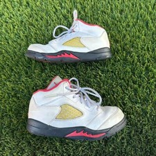 Nike Air Jordan 5 Retro Fire Red White 440889-100
