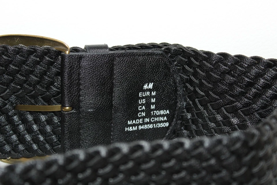 CINTURÓN MODA ANCHO H&M M PRECIOSO Foto 4 de 4