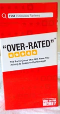 Over-Rated - The Adult Party Game 17 & up
