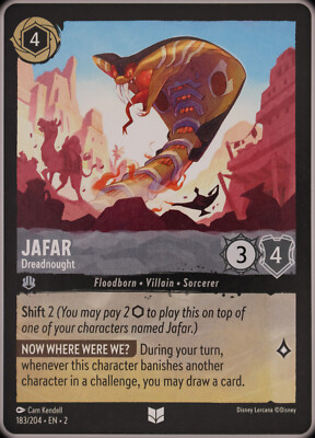 Disney Lorcana - ROTF - Jafar - Dreadnought - Regular