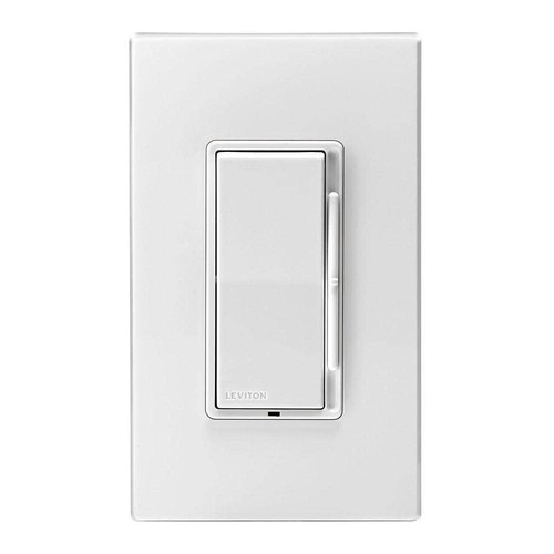 Decora 600-Watt Single-Pole/3-Way Universal Rocker Slide Dimmer, White (3-Pack) - 第 4/8 張圖片