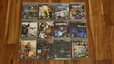 PS3 PLAYSTATION 3 LOT OF 12 GAMES ALL IN BOX | eBay