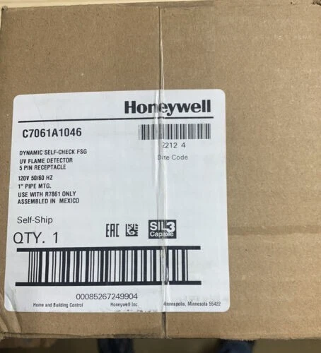 1PC ONE New Honeywell C7061A 1046 UV Flame Detector C7061A1046 - Picture 1 of 1