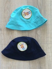 2 Circo Sun Hat Kids Girls Boys Baby Toddler 3T Turquoise Blue