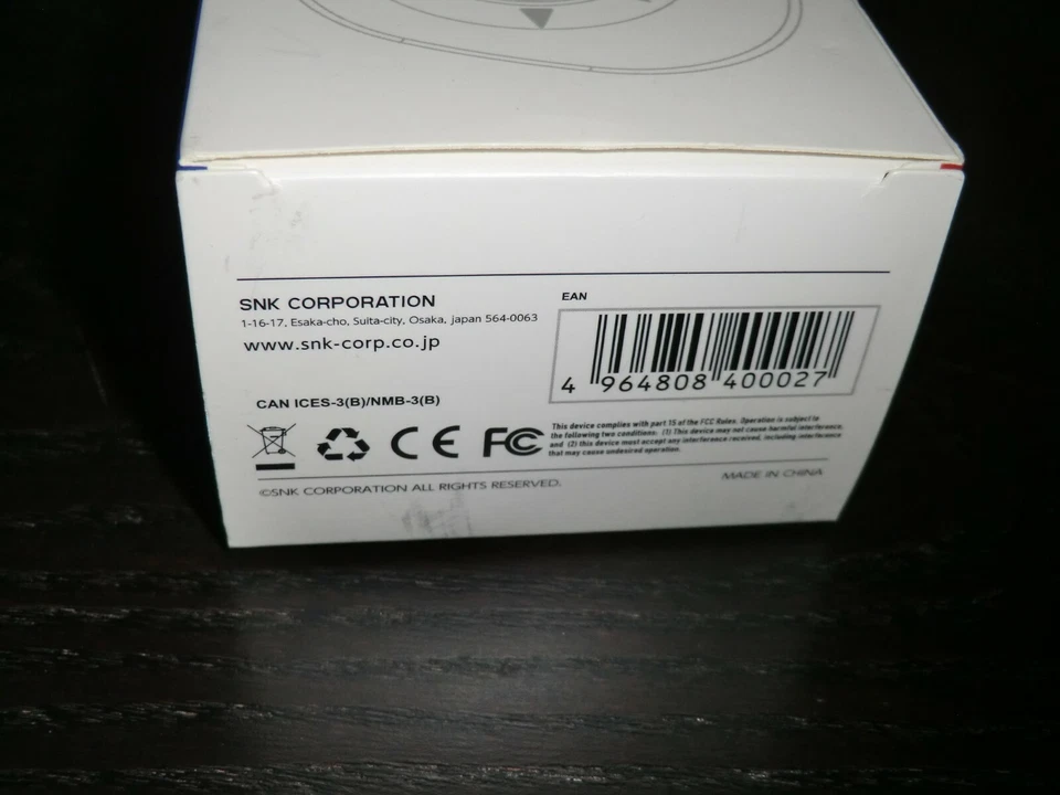 NEOGEO MINI CONTROLLER PAD WHITE NEW SEALED FREE SHIPPING  NEO GEO - Image 3 of 4