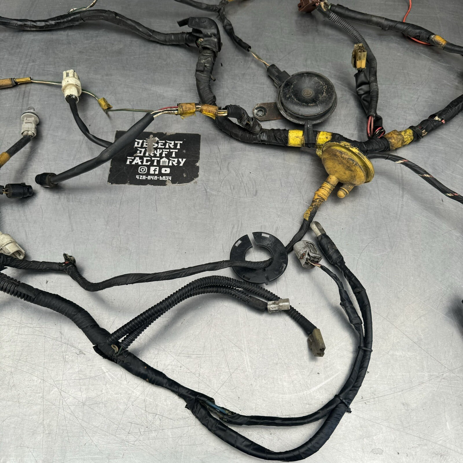 AE86 1987 toyota Corolla GTS RWD headlight accessories wiring harness