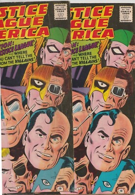 JLA #61 (1968)  Operation: Jail the Justice League  Mike Sekowsky (double cover)