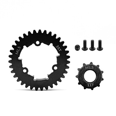 For TRAXXAS-1/5 Big X6S/8S XRT Medium Carbon Steel Motor Gear Set 1.5 Modulus