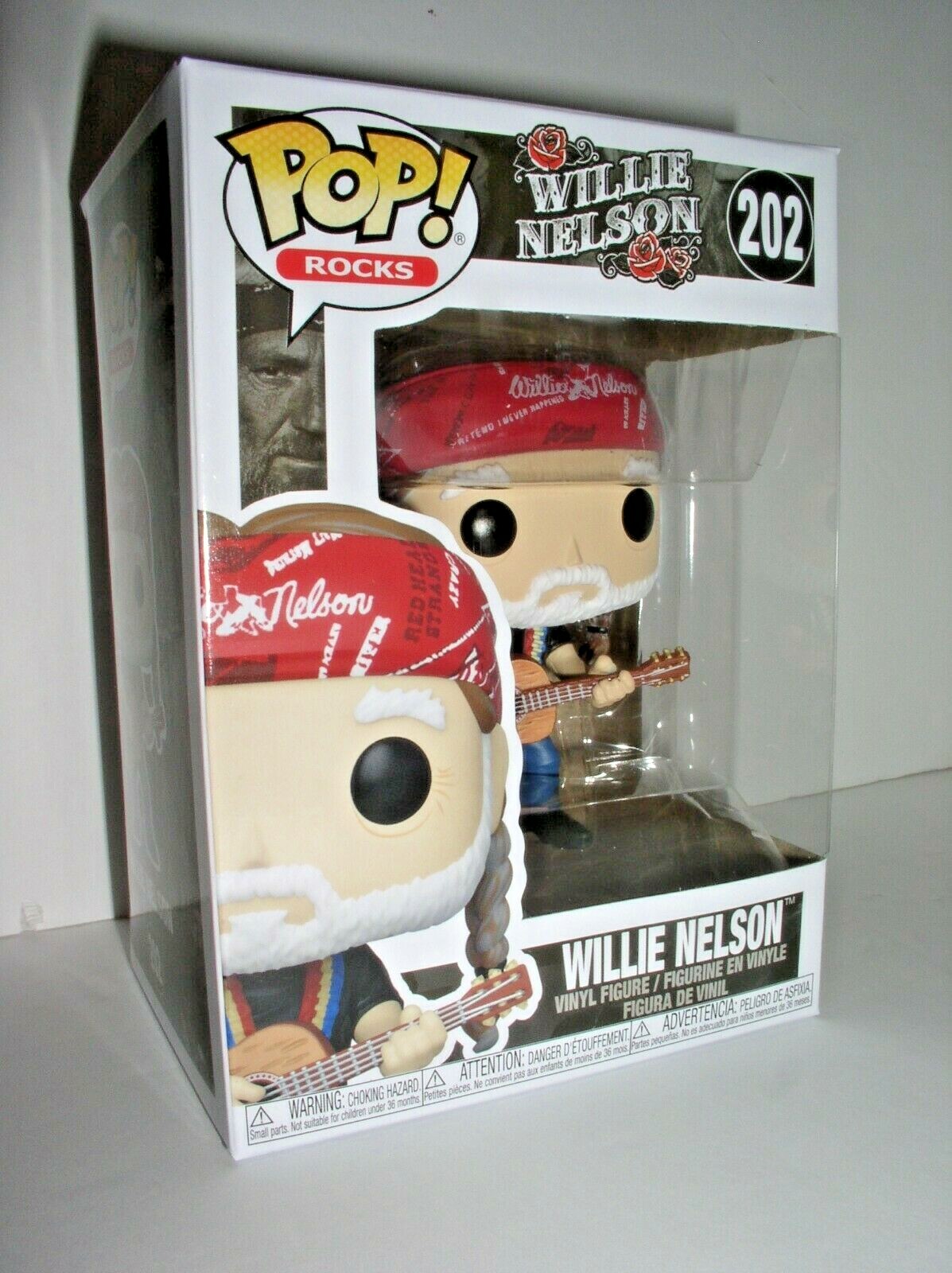 Funko Pop Rocks - Willie Nelson (#202,New)