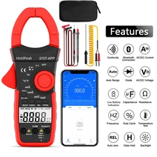 HOLDPEAK Digital Clamp Meter Multimeter DC/AC Current Volt 750V 1000A 4000 Count
