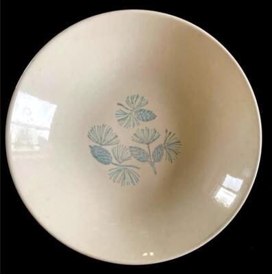 VINTAGE MARCREST BLUE SPRUCE 8-7/8'' ROUND VEGETABLE BOWL THUNDERBIRD INSIGNIA