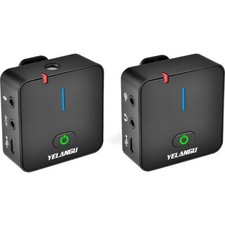 Yelangu MX5 Levalier Digital Wireless Microphone System for Cameras  Smartpho