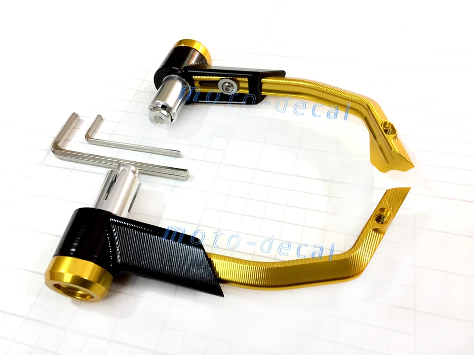 Extremo de manillar CNC 7/8" para palancas Street Triple Thruxton Thunderbird protector 3D Foto 3 de 4