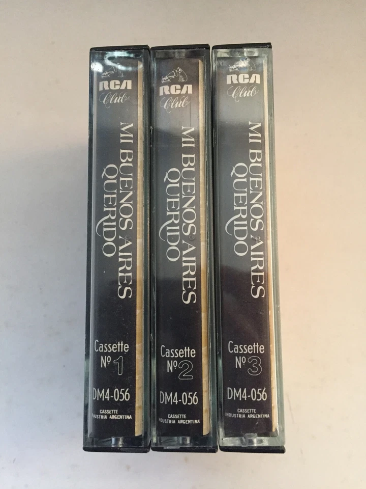 Mi Buenos Aires Querido - Tango Compilation - Set Of 3 Cassettes - Excellent! Foto 3 de 4
