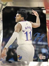 REMY MARTIN SIGNED KANSAS LICENSED 8 X 10 BECKETT