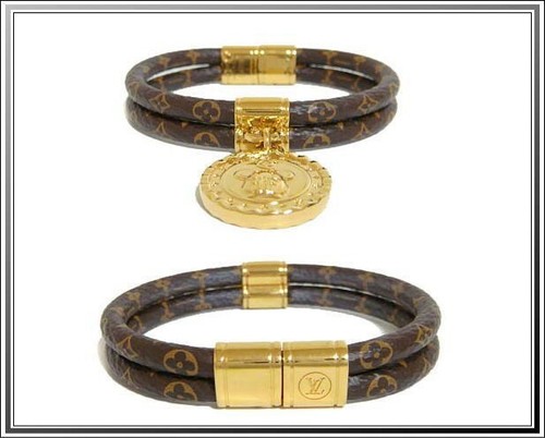 Louis Vuitton Mouse Monogram M6566F Bracelet one item only From JAPAN Used item - Picture 4 of 6