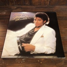 MICHAEL JACKSON THRILLER ORIGINAL 1982 VINYL RECORD LP ALBUM BILLIE JEAN BEAT IT