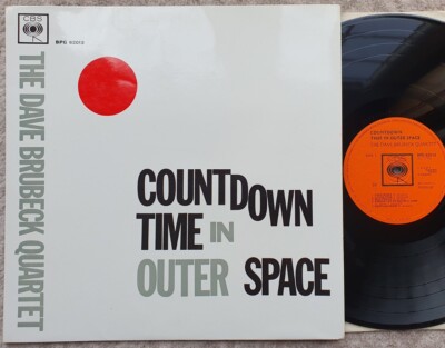 DAVE BRUBECK QUARTET ''COUNTDOWN TIME IN OUTER SPACE'' CBS ORIG 1962 UK LP MINT!