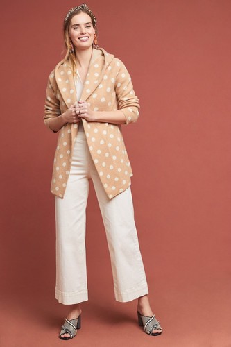 Field Flower Dotti Sweater Coat Size 