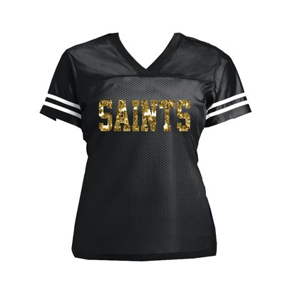 saints sequin shirt
