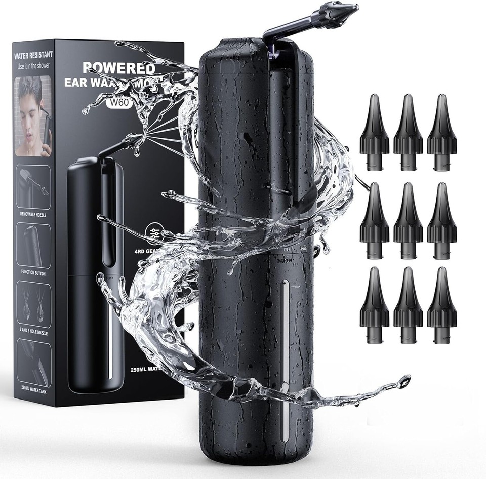 Ear Wax Removal Electric Ear Irrigation Flushing System Water