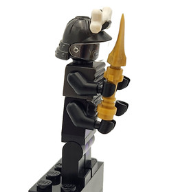 LEGO Ninjago Lord Garmadon njo042 Minifigure with Weapon - Sets 9446 & 9450
