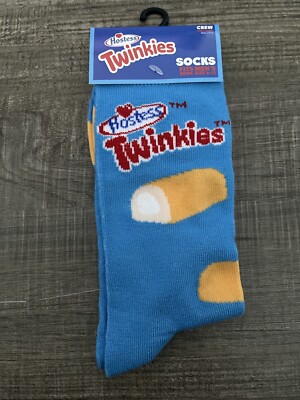 New Hostess Twinkies Crew Socks Men's Size 6-12